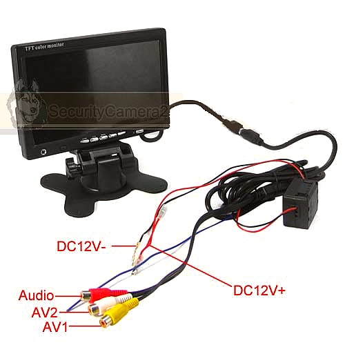 монитор tft-lcd wrm-7052h 7"